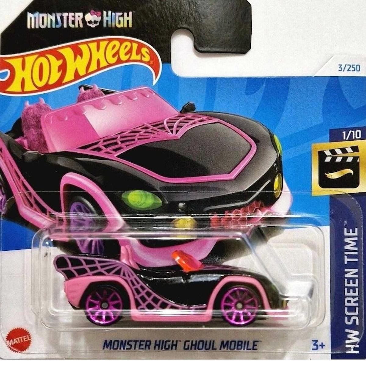 Hot Wheels Tekli Arabalar Monster High Ghoul Mobile HTC80