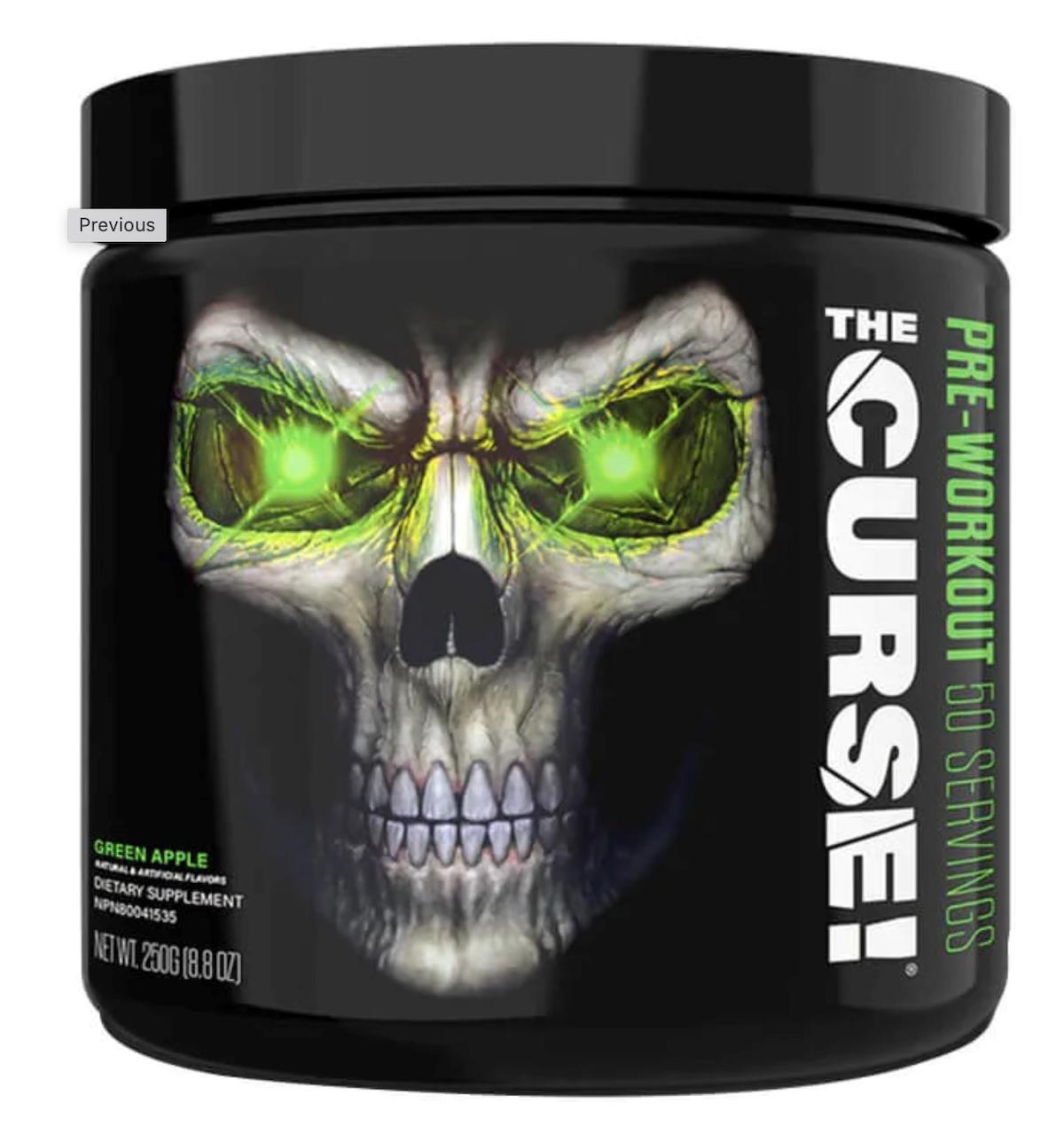 JNX Sports The Curse Pre-Workout 250 Gr