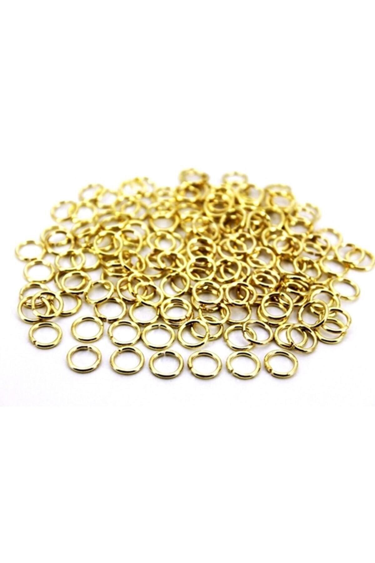 0,8mm  GOLD Montaj Takı Halkası & Kapama Halkası (±1000 Adet)