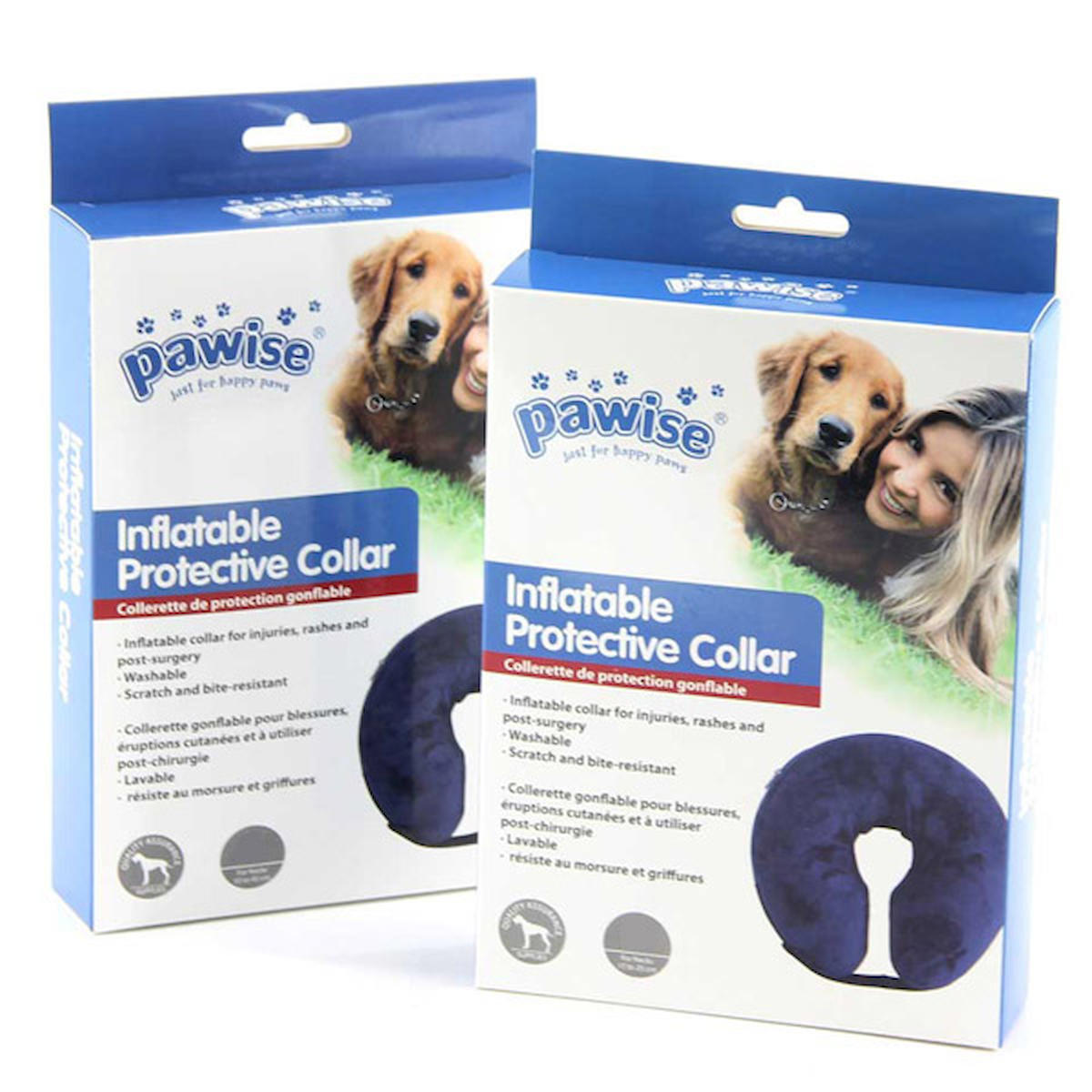 Pawise Köpek İçin Şişirilebilir Boyunluk ø33-45 cm (679-13008)