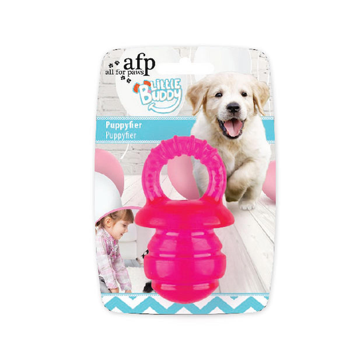 Afp Little Buddy - Puppyfier- Lastik Emzik Pembe S (680-4218)