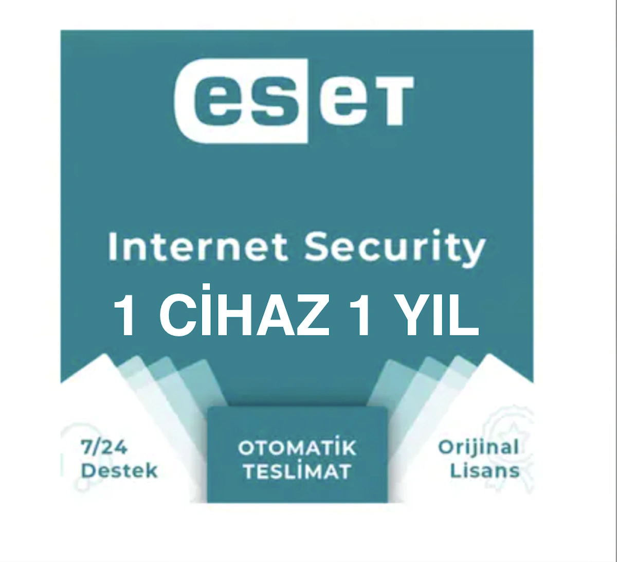 Eset İnternet Security 1 Cihaz 1 Yıl ( Dijital Lisans )