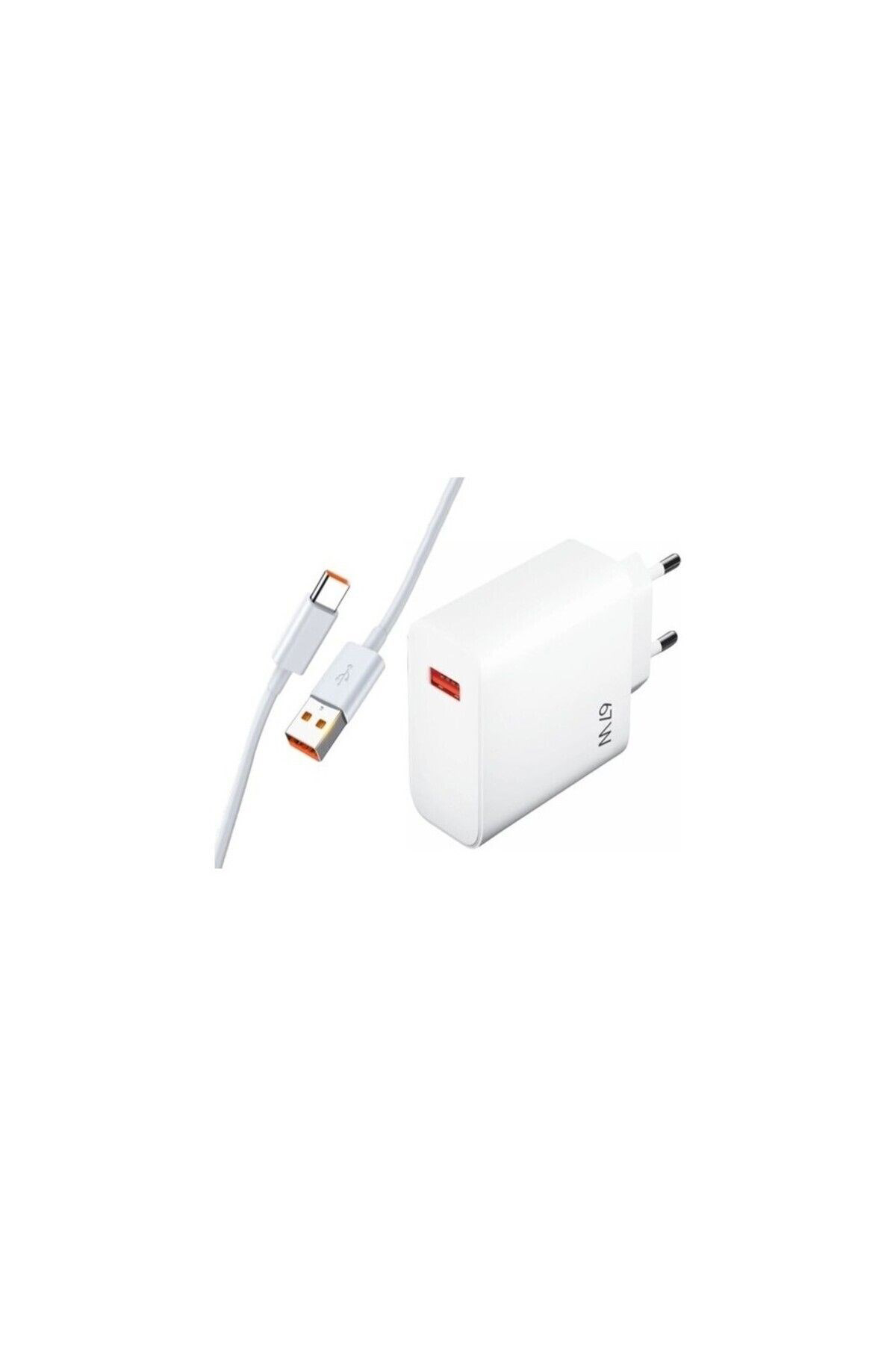 Type-c 67w (WATT) Turbo Şarj Aleti Cihazı Adaptörü Kablo (SET) %100 Turbo