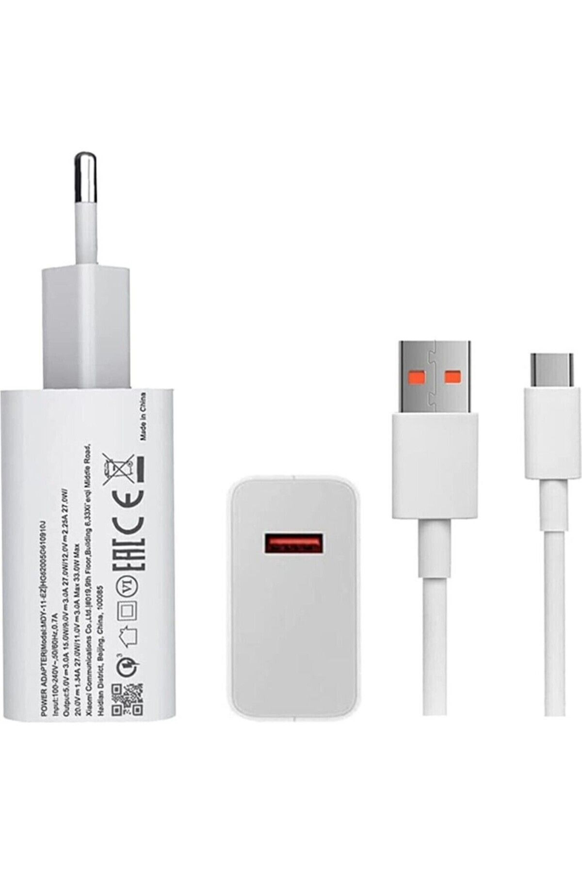 Type-c 67w (WATT) Turbo Şarj Aleti Cihazı Adaptörü Kablo (SET) %100 Turbo