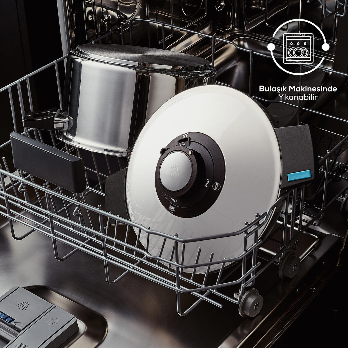 Karaca Quick And Safe Indüksiyon Tabanlı Düdüklü Tencere Seti 4+6 Lt