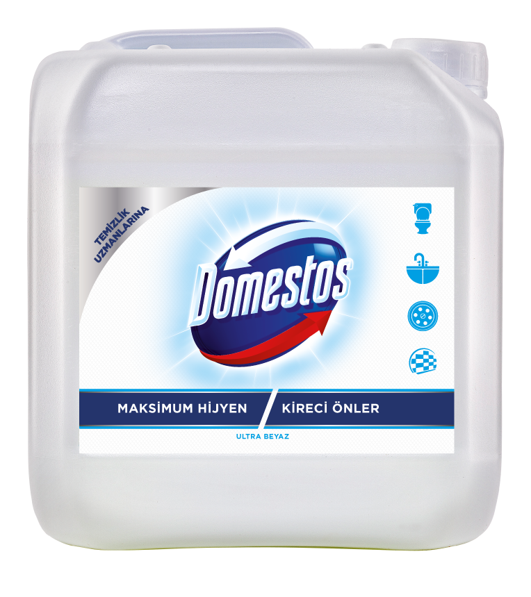 Domestos Maksimum Hijyen Ultra Beyaz Konsantre Jel Çamaşır Suyu 3240 ml