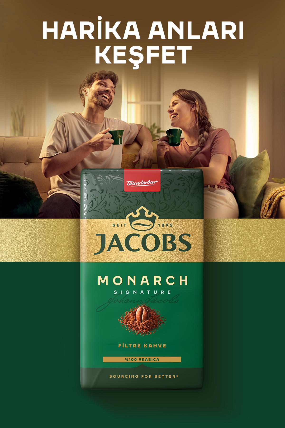 Jacobs Monarch Filtre Kahve 500 gr