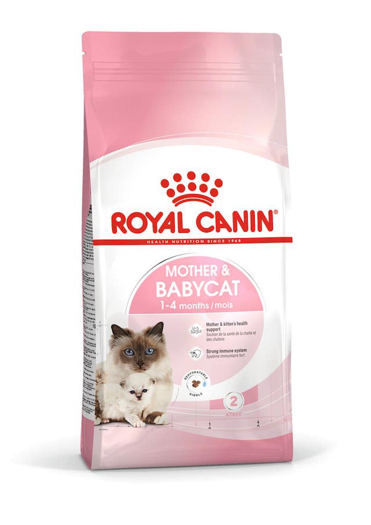 Royal Canin Mother&BabyCat Gebe/Laktasyondaki Anne ve Yavru Kedi İçin Kuru Kedi Maması 4 kg