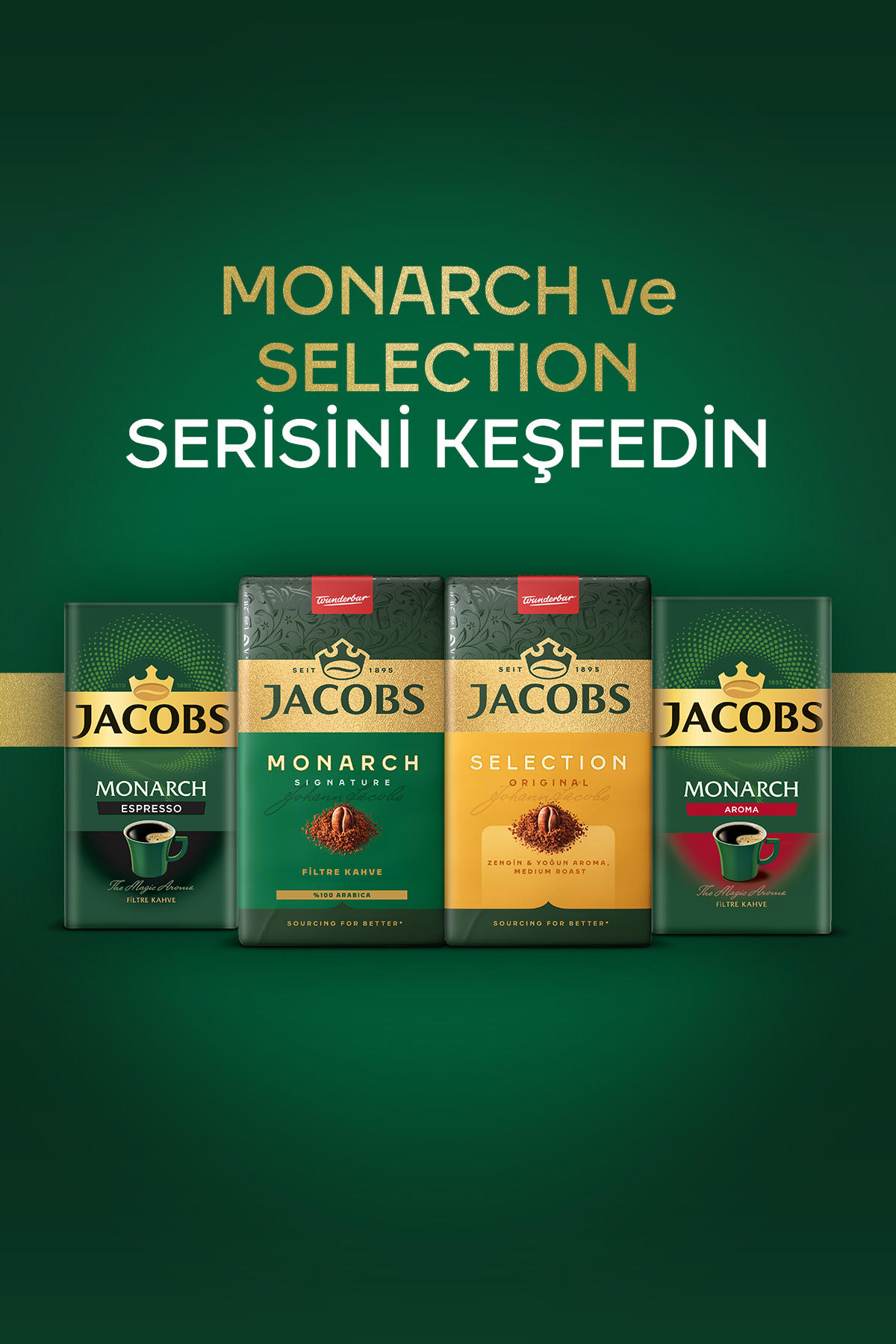 Jacobs Monarch Filtre Kahve 500 gr