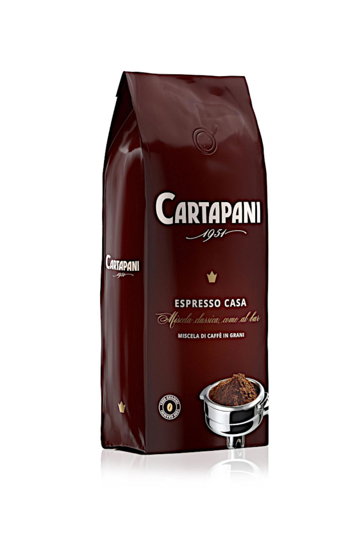 Cartapani 1951 Espresso Casa Çekirdek Kahve 1000gr