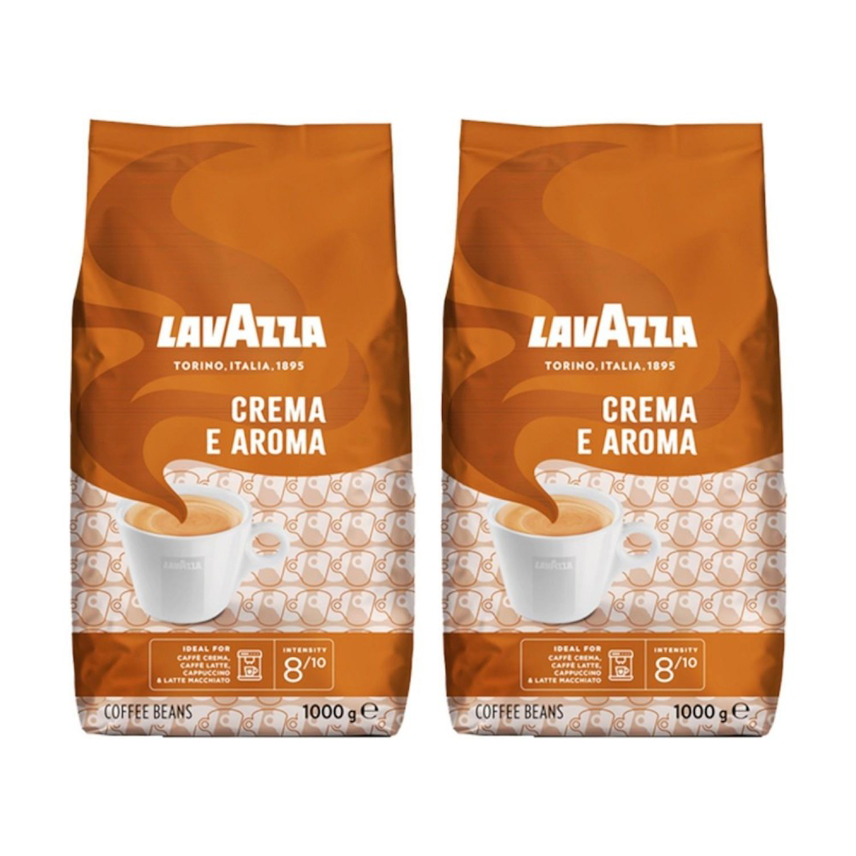 Lavazza Crema E Aroma Orta Kavrulmuş Çekirdek Kahve 2 x 1 KG