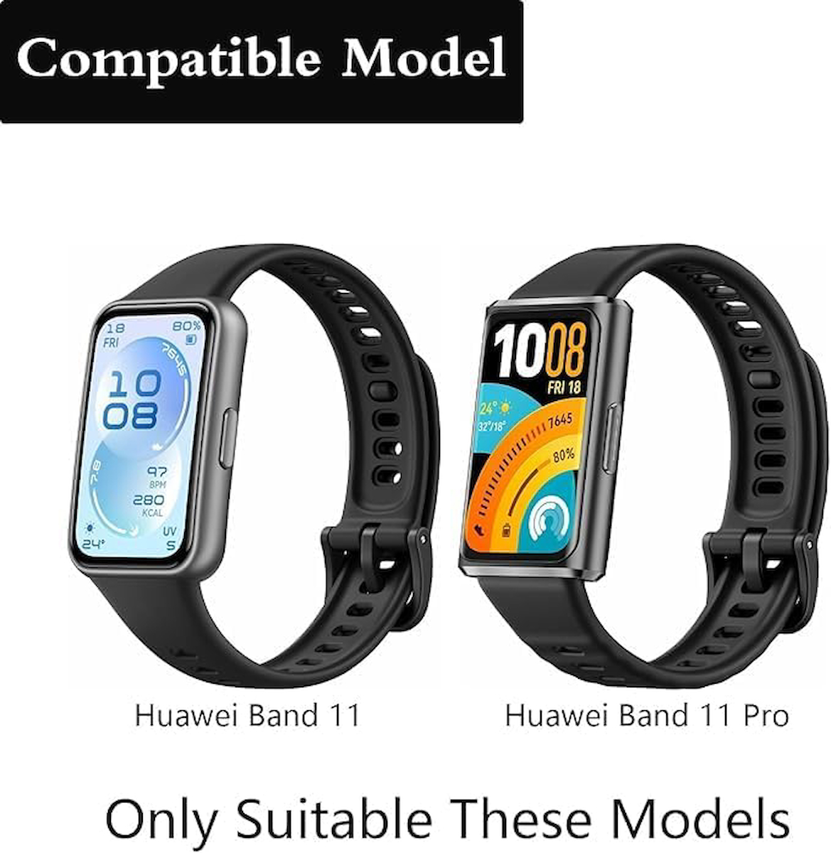 [Örgü Loop] Huawei Band 11/11 Pro ile Uyumlu Kordon Manyetik Tokalı Yumuşak ve Konforlu Huawei Band 11 Kordon Terletmeyen Nefes Alabilen Elastik Kumaşlı Huawei Band 11 Pro Kordonu