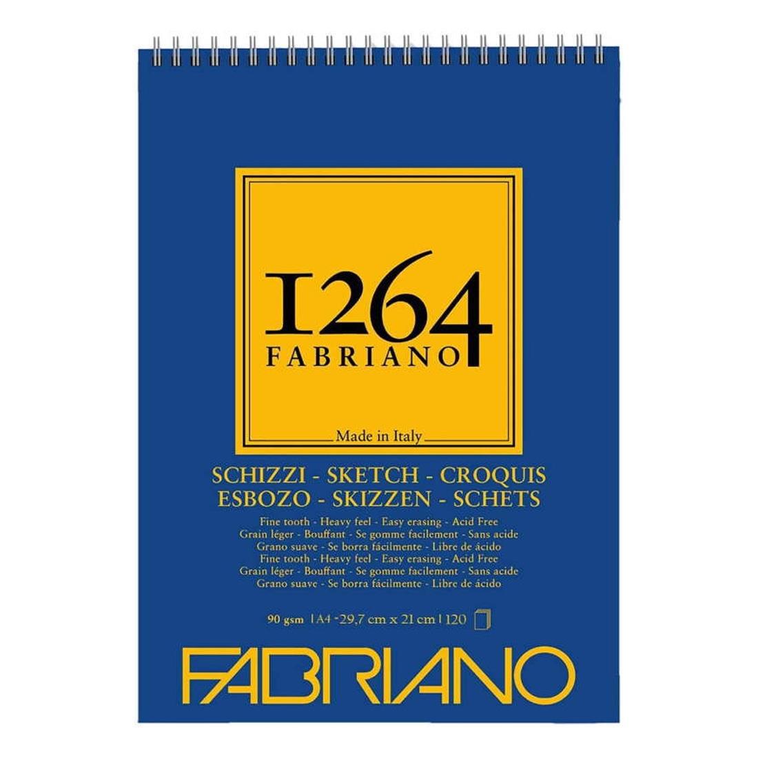 FABRİANO 1264 SKETCH 90 GR A4 120 YAPRAK SPİRALLİ ÇİZİM DEFTERİ