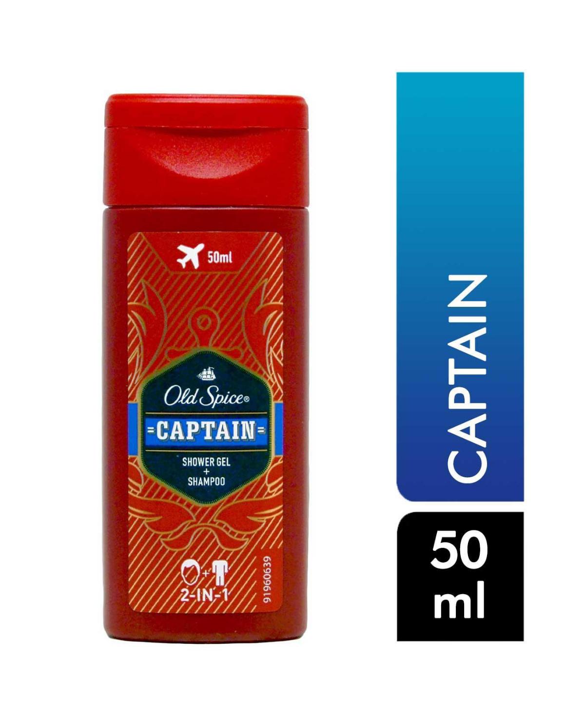 Old Spice Captain Nemlendirici Tüm Ciltler İçin Duş Jeli 50 ml