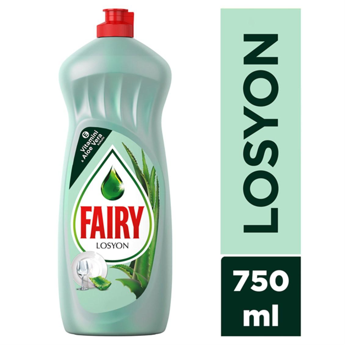 Fairy Aloe Vera Losyon Elde Yıkama Deterjanı 750 ml 