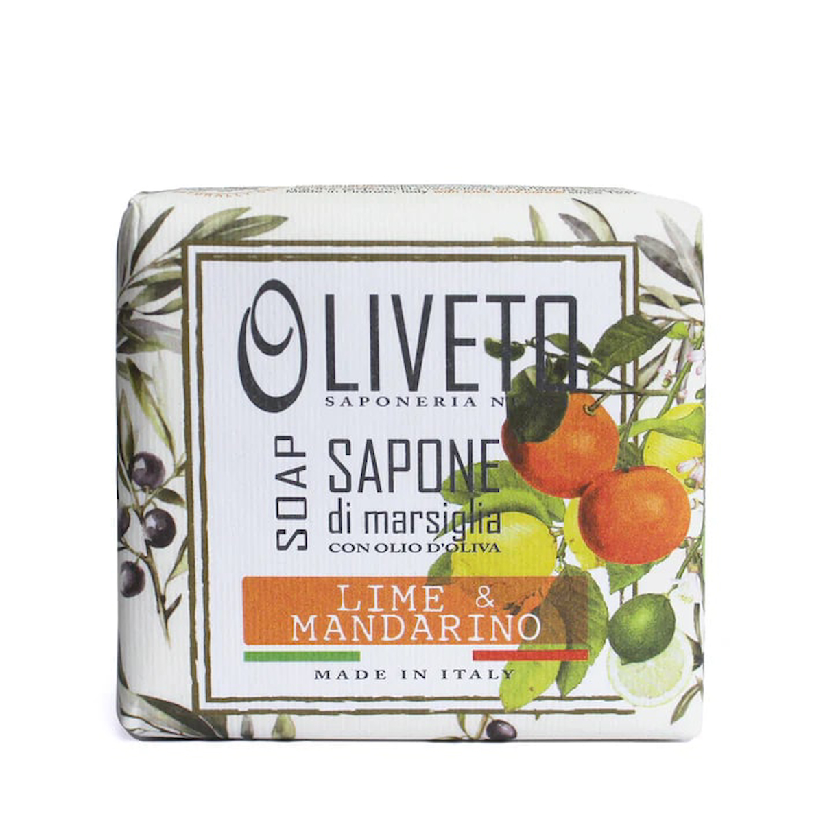 Oliveto Misket Limonu ve Mandalina Antioksidan ve Ton Dengeleyici Sabun Vegan Bakım 200 g