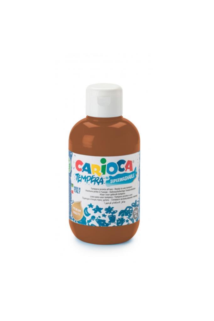 Carioca Tempera Suluboya Süper Yikanabilir Kahverengi 250 Ml.