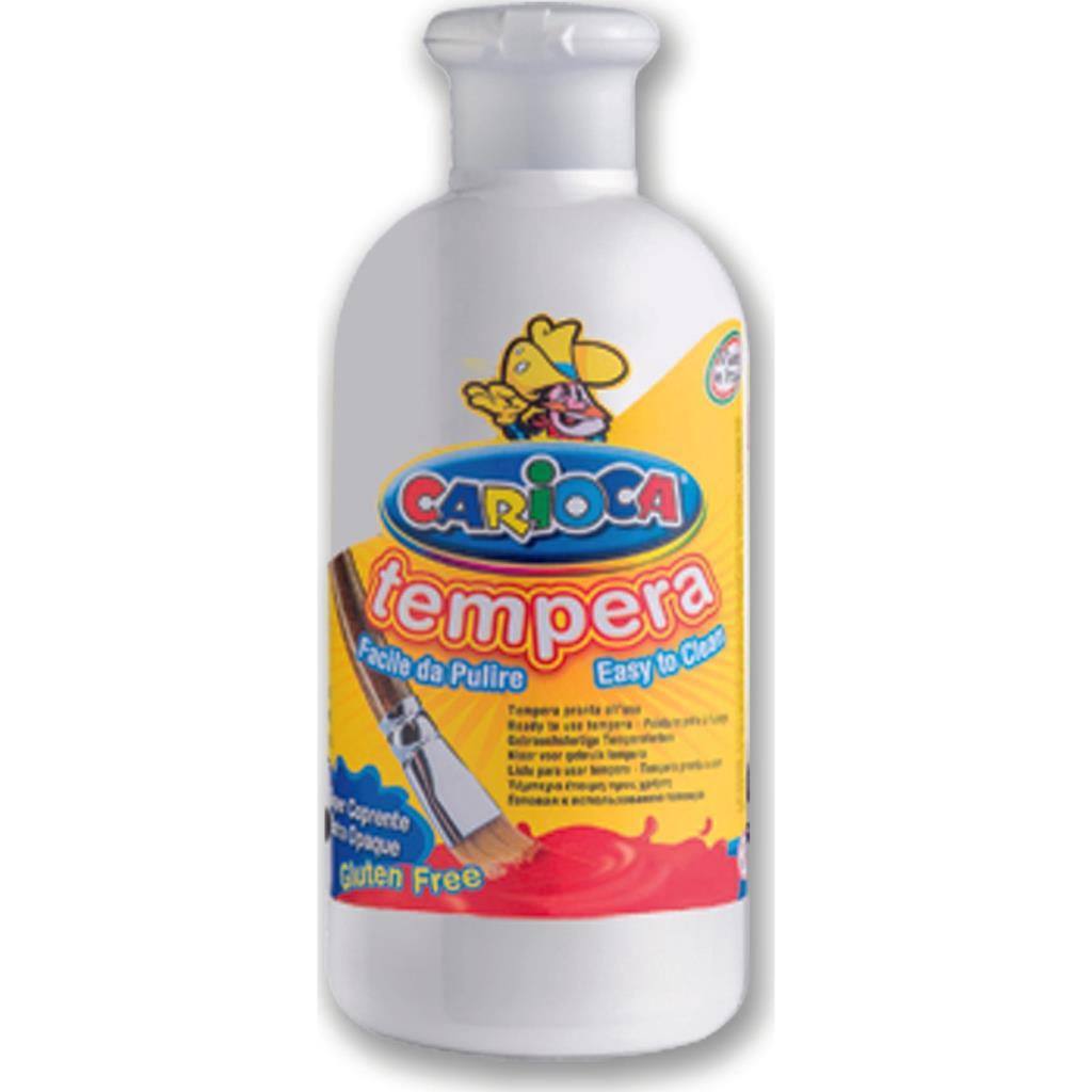 Carioca Tempera Suluboya Süper Yikanabilir Beyaz 500 Ml.