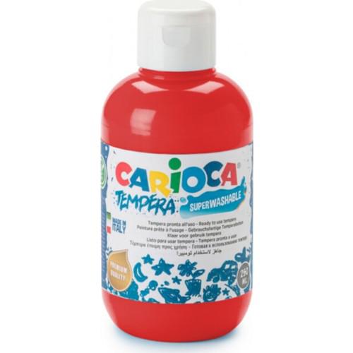 Carioca Tempera Suluboya Süper Yikanabilir Kırmızı 500 Ml.