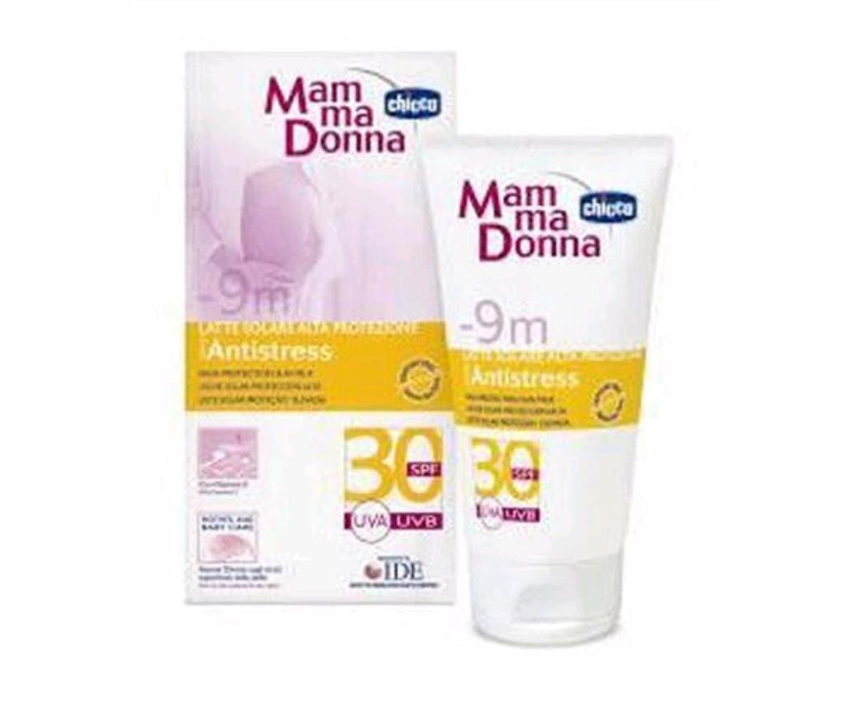 Chicco Mamma Donna Hamileler İçin Özel Spf 30 Yüksek Koruma Güneş Sütü 150 ML