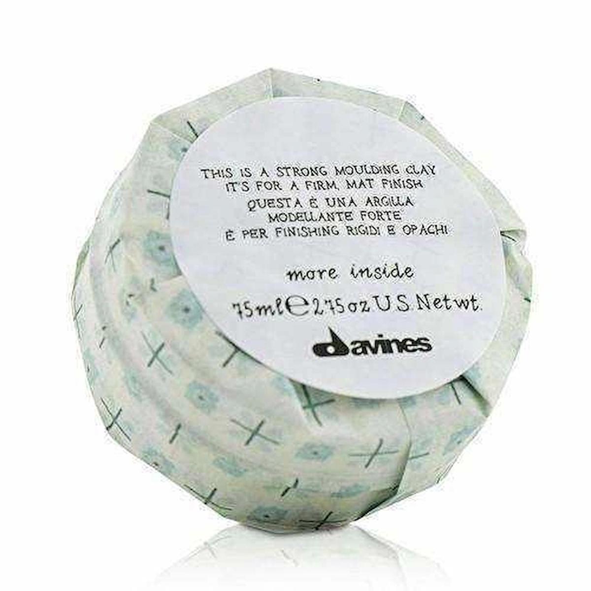 Davines Strong Moulding Clay Sert Mat Saç Wax 75ml