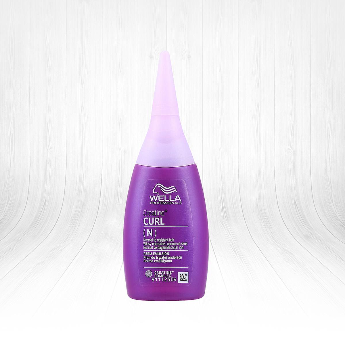 Wella Creatine + Curl (N) Perm Emulsion Normal ve Dayanıklı Saçlar İçin 75ml