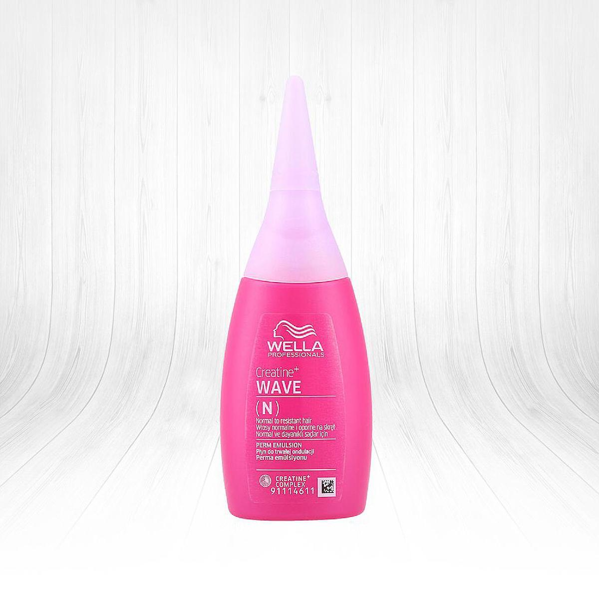 Wella Creatine + Wave (N) Perm Emulsion Normal ve Dayanıklı Saçlar İçin 75ml