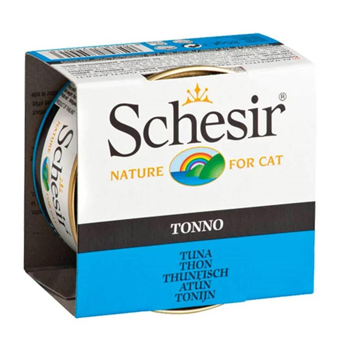 Schesir Ton Balıklı Yetişkin Kedi Yaş Maması 85 Gr X 6 Adet