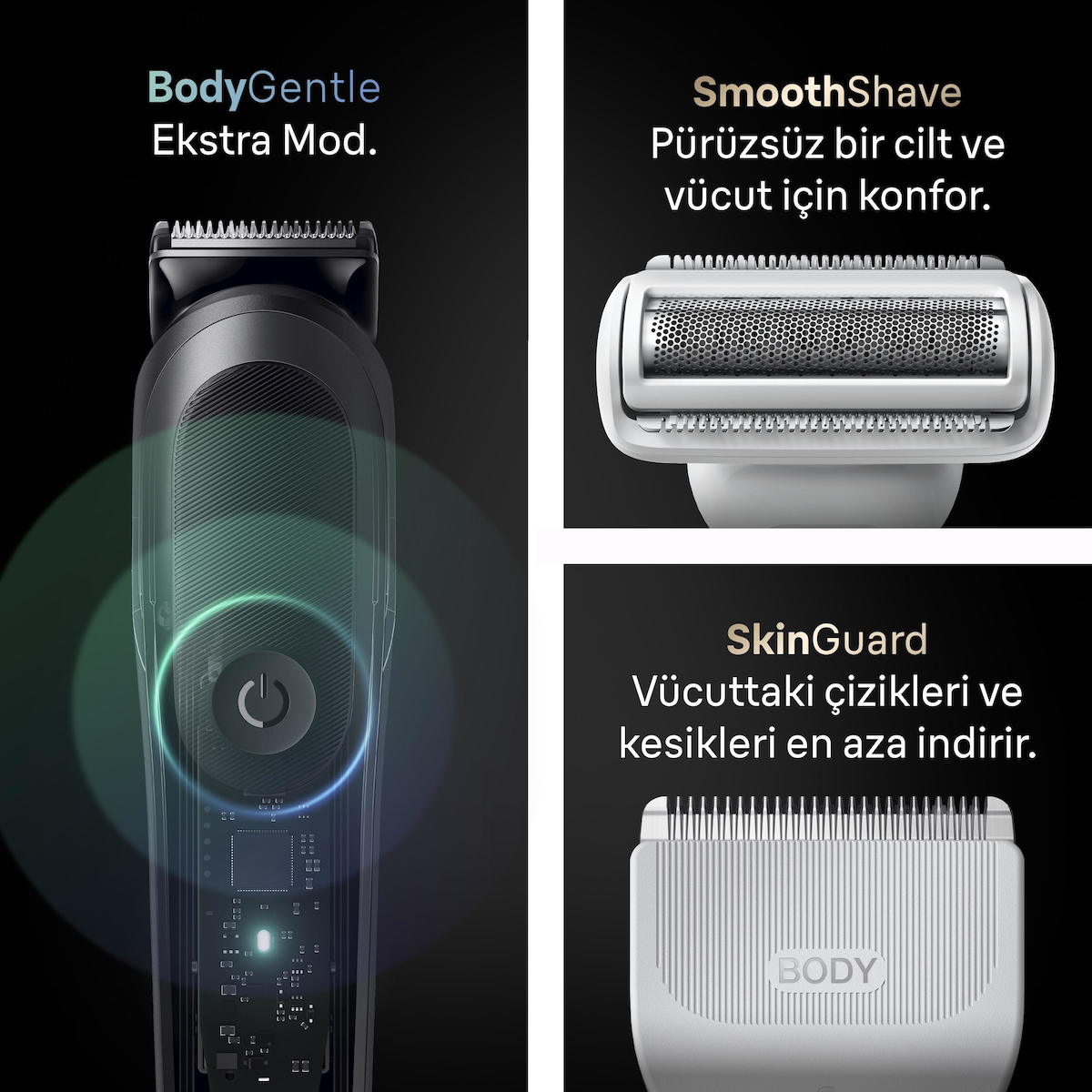 Braun Hepsi Bir Arada Series 9, 23’ü 1 arada Tıraş Kiti, ProBlade, BodyGentle Modu, AIO9520