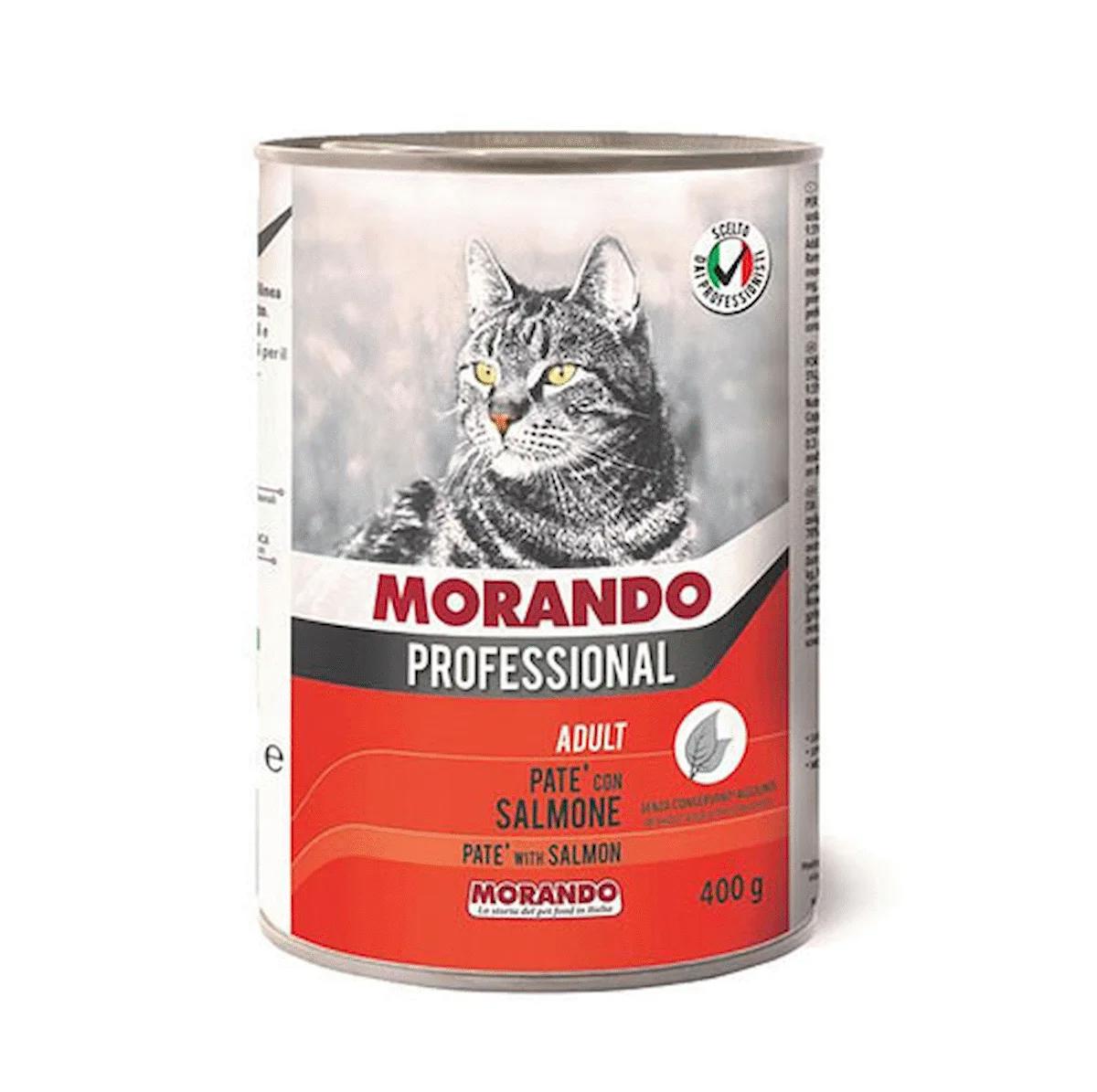 Morando Professional Pate Somonlu Yetişkin Kedi Konservesi 400 Gr 