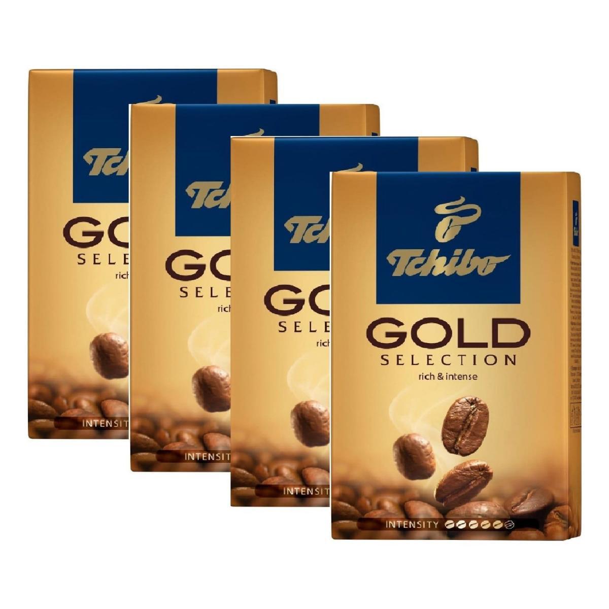 Tchibo Gold Selection Orta Sert-Sert İçim Kağıt Filtre Polonya Filtre Kahve 4 x 250 gr