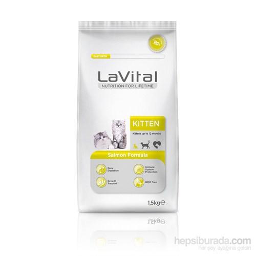 Lavital Kitten Somonlu Yavru Kedi Maması 1.5 kg