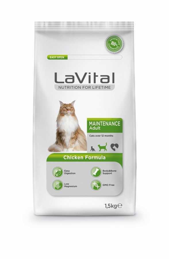 Lavital Maintenance Tavuklu Yetişkin Kedi Maması 1,5 Kg