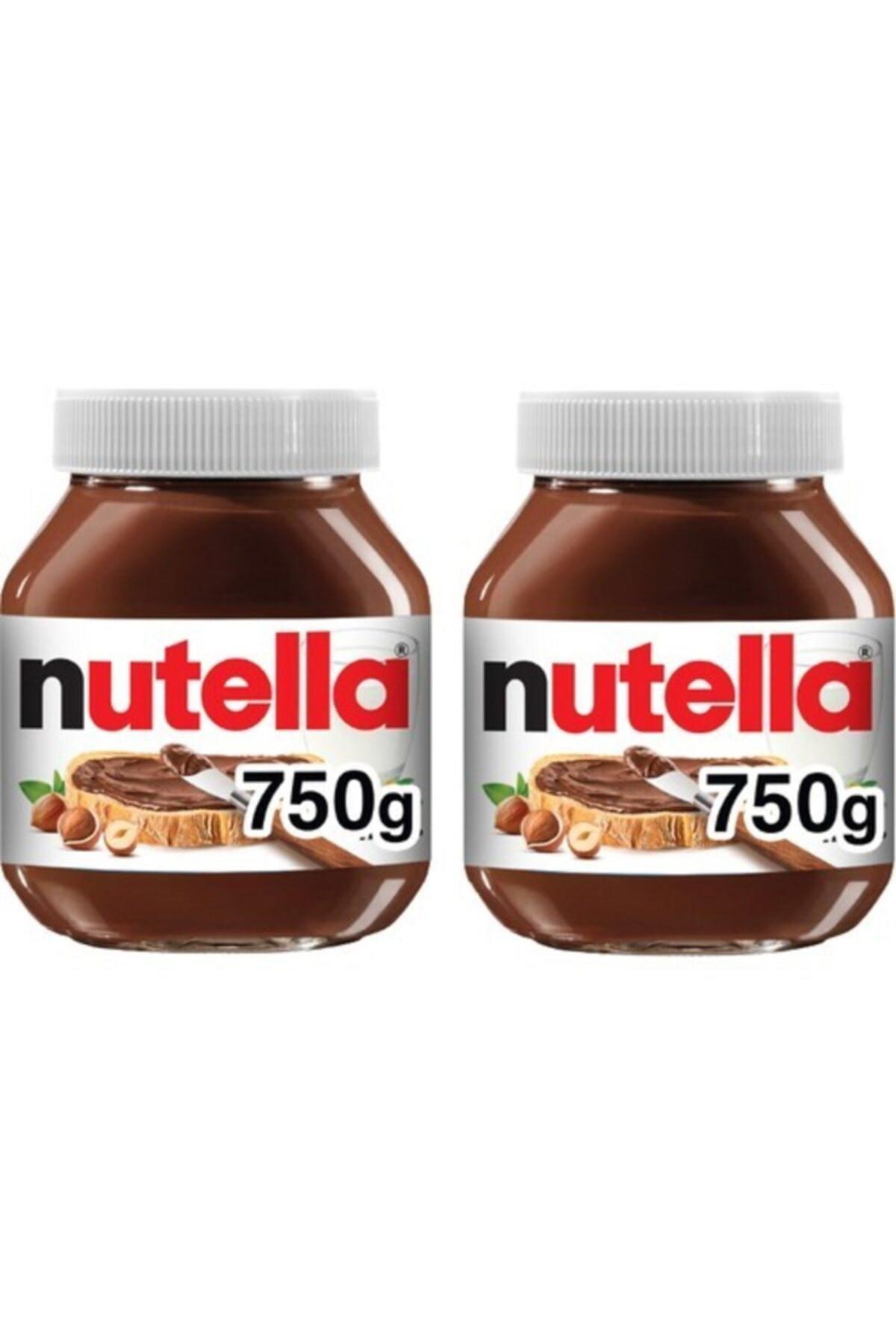 Nutella Kakaolu Fındık Kreması 750 Gr x 2 Adet