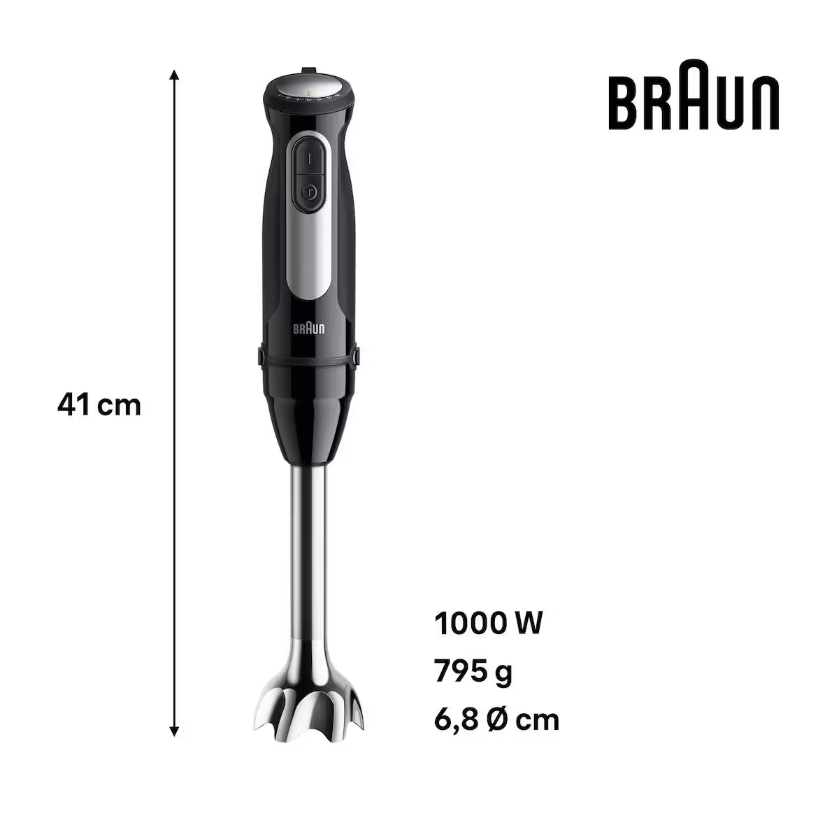 Braun MultiQuick Pro 5 El Blenderi MQ55755MBK