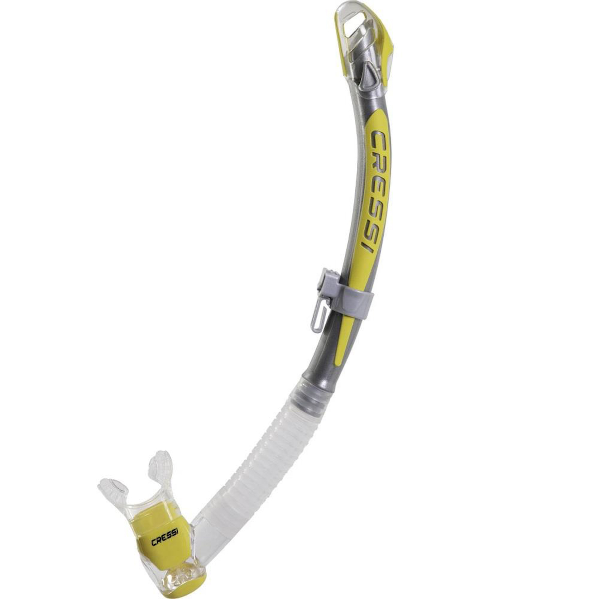 Cressi Corfu Şnorkel Clear/Silver/Yellow