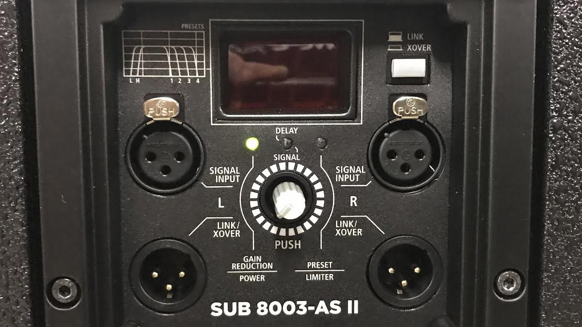 Rcf SUB 8003-AS – 18 inç 1000W Aktif Subwoofer