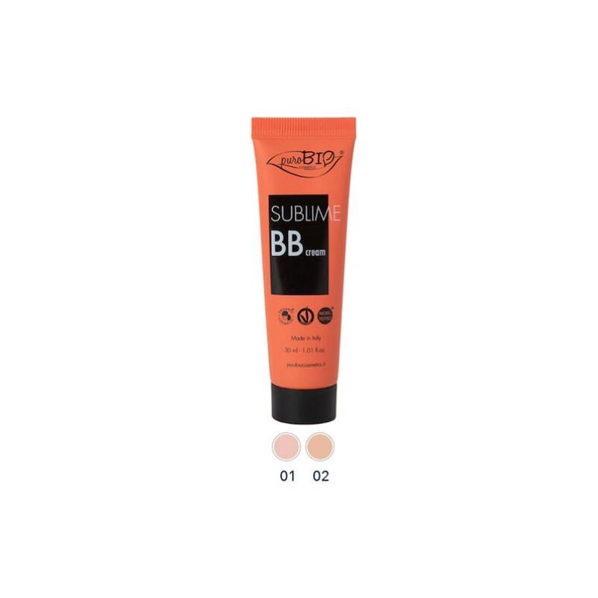 PuroBio Sublime Fondatinta Likit Fondöten 30 ml - 02