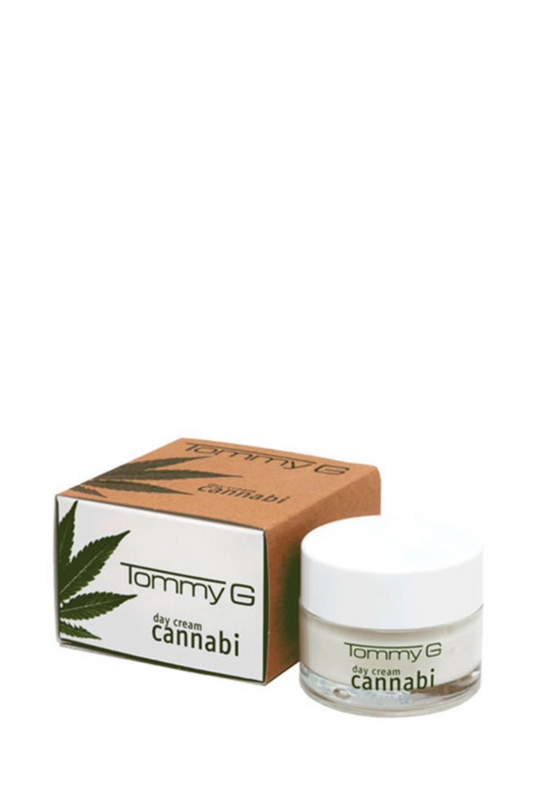 Tommy G Cannabi Gündüz Tüm Cilt Tipleri İçin Kenevir Yağlı Su Bazlı Yağsız Nemlendirici Yüz Bakım Kremi 50 ml