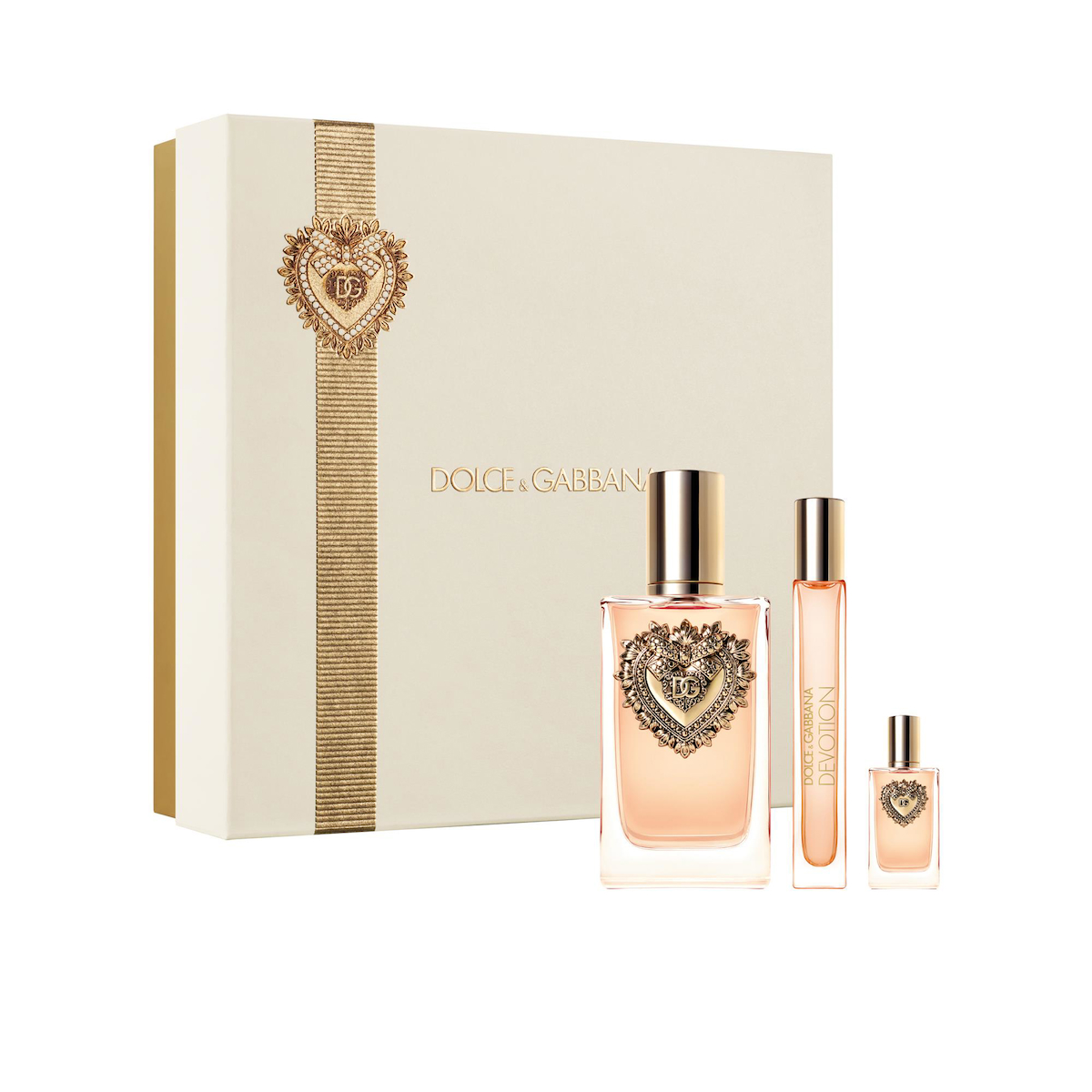 Dolce Gabbana Devotion Edp 100 Ml + Edp 10 Ml + Edp 5 Ml