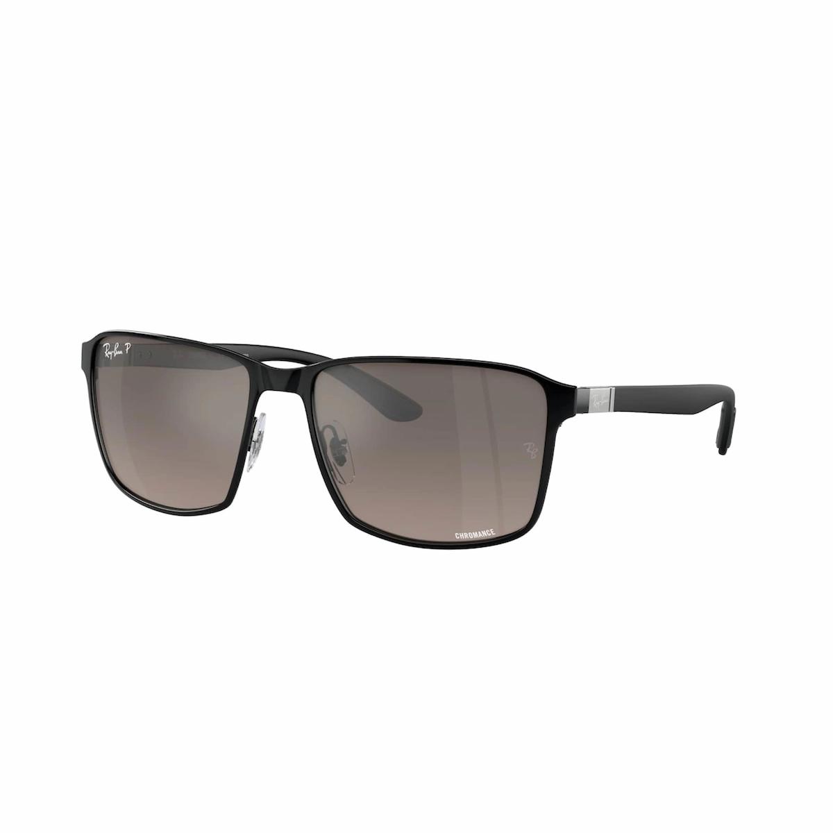 RAY BAN RB 3721CH 186/5J 59 Unisex Polarize Siyah Güneş Gözlüğü