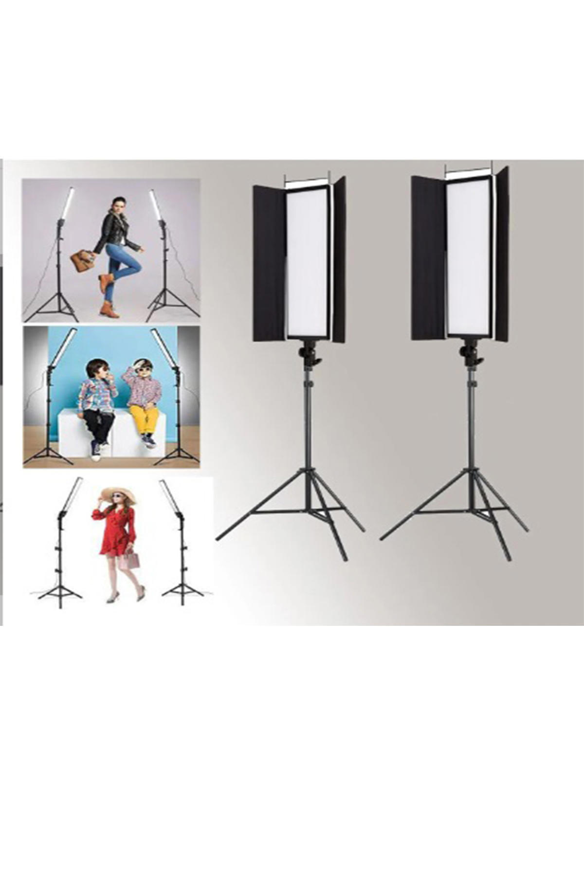 Deyatech Softbox Led Panel Pro Video Işık Makyaj Ve Youtuber Işık