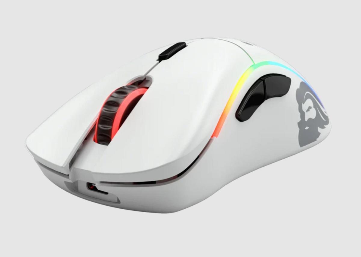Glorious Model D Kablosuz Gaming Mouse – Mat Beyaz