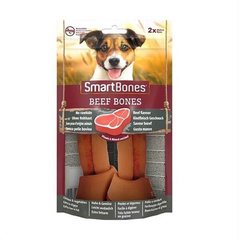 Smartbones Sığır Etli Yetişkin Ödül Maması 2x158 gr 