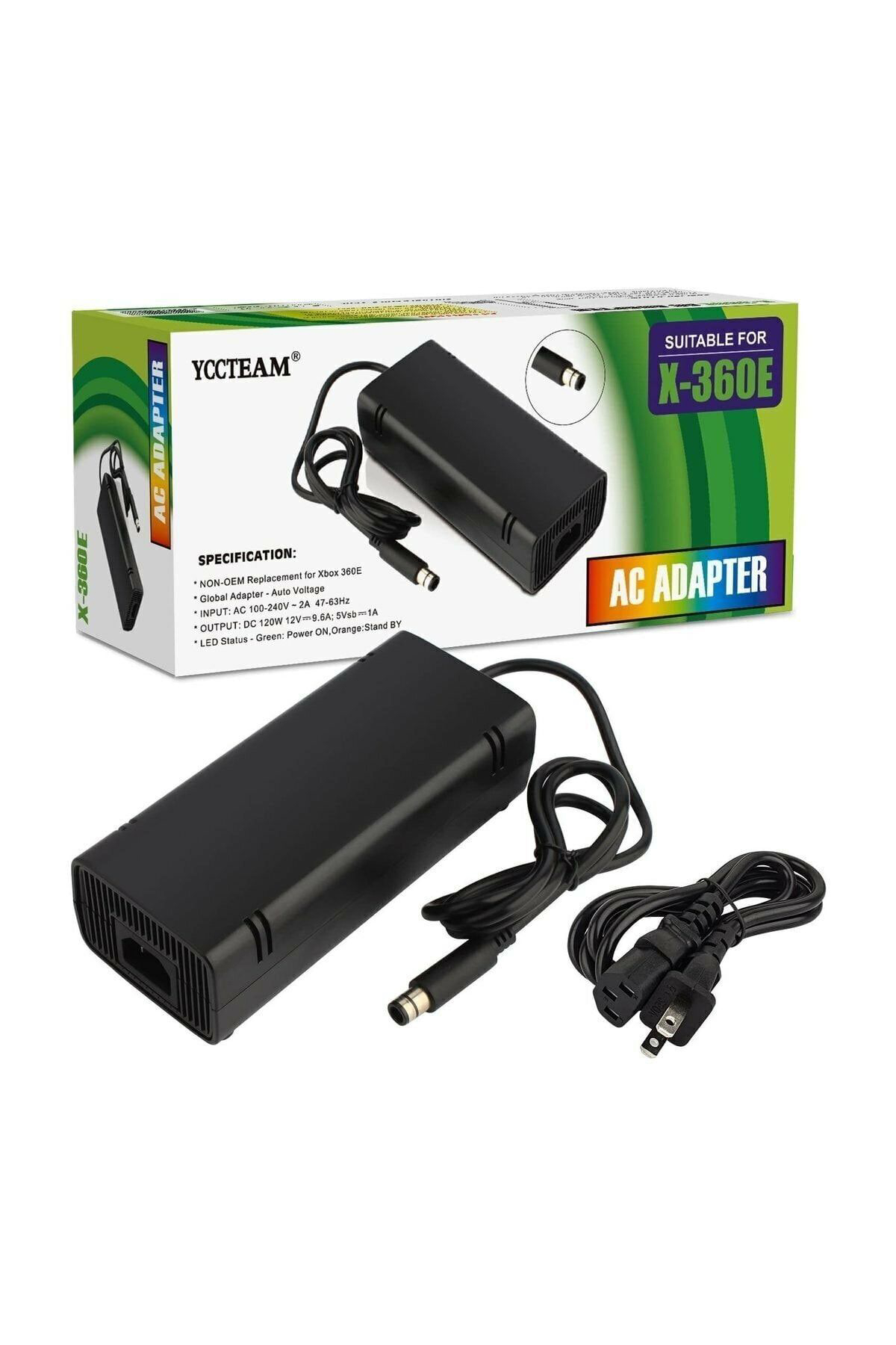 Microsoft Xbox 360 Slim E AC Adaptör 220V TR Uyumlu