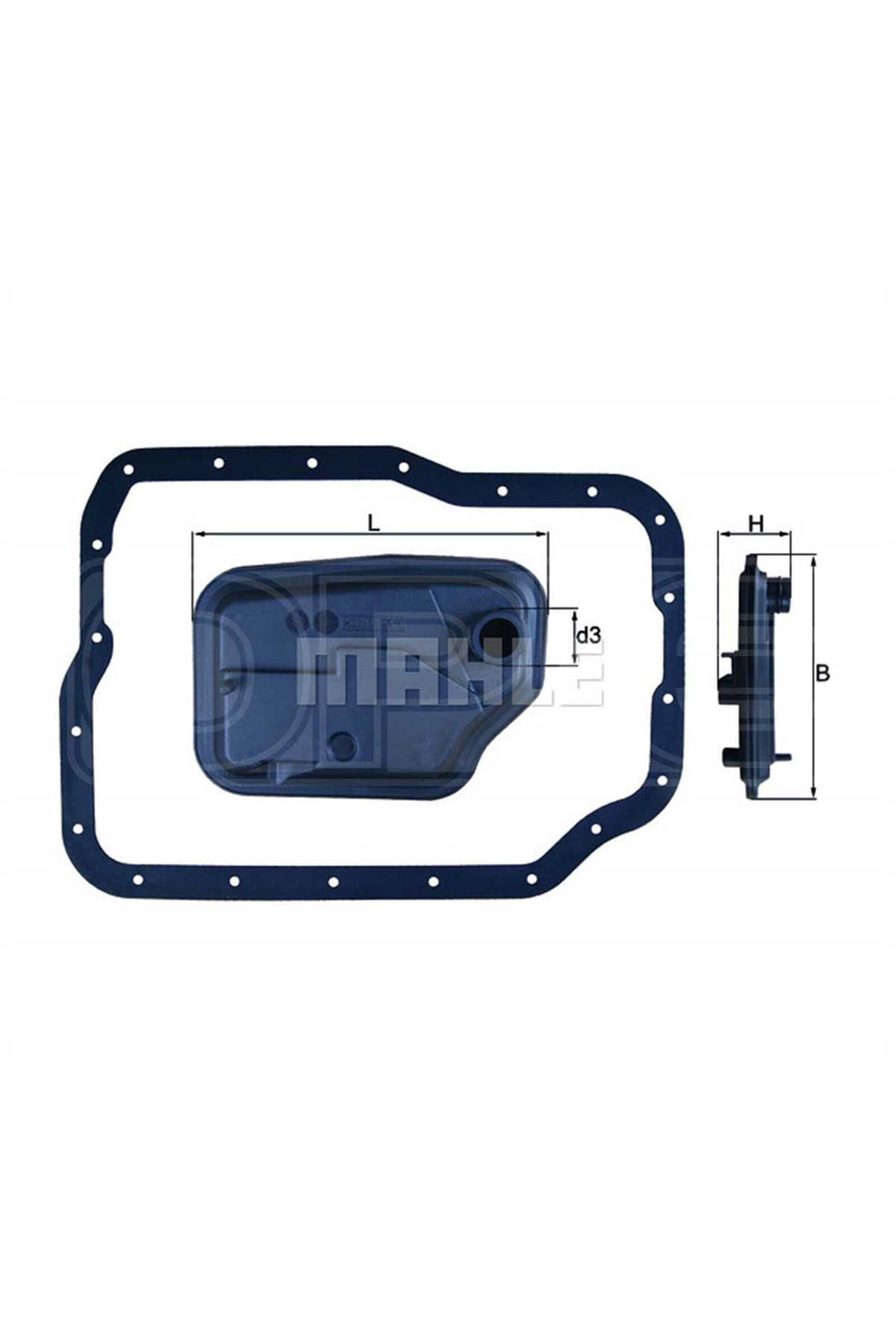 Ford Focus 1 Otomatik Vites Şanzıman Filtresi 1998-2005 Mahle