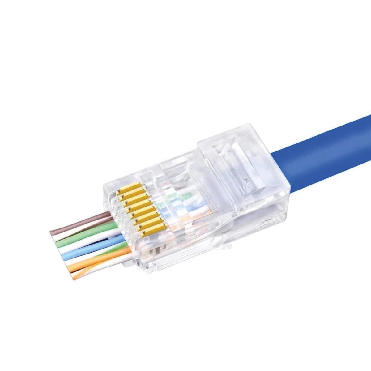 EZ RJ45 SOKET CAT6 (100 ADET) HADRON HDX-5030