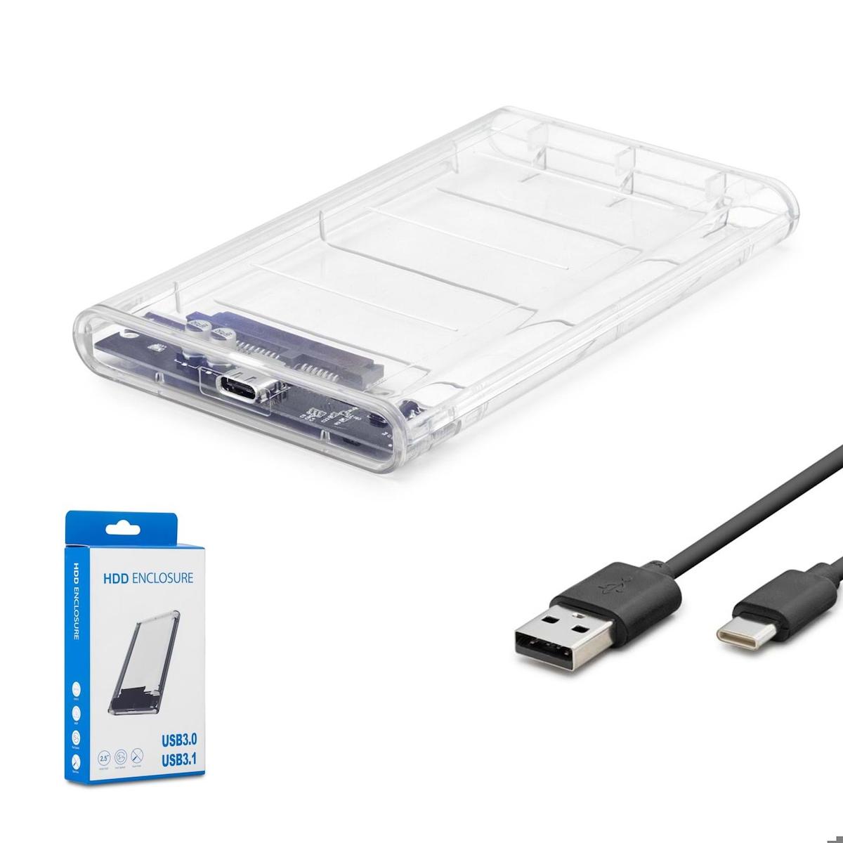 HARDDİSK KUTUSU SSD HDD 2.5" SATA USB 3.1 HADRON HDX-1766