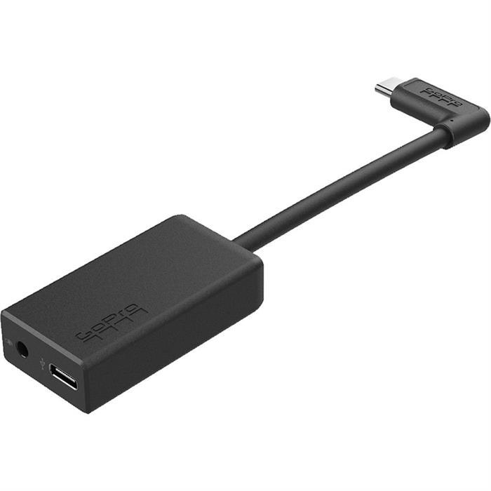 Gopro Mikrofon Adaptörü 3,5 mm Pro (Hero9 Black/Hero8 Black/Hero7 Black/Hero6/Hero5 Black/Hero5 Session)