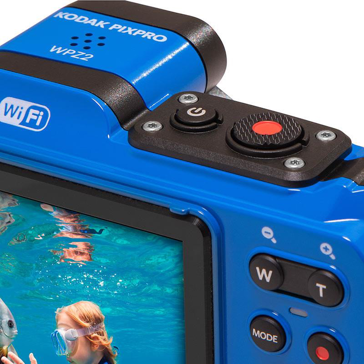 Kodak Pixpro WPZ2/4x Su Altı Fotoğraf Makinesi + 16GBSD + 2.LİTYUM PİL